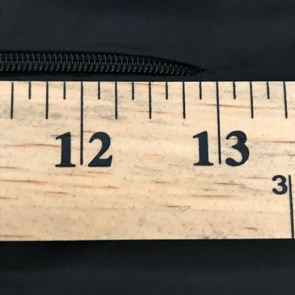 Harris Wallace New York V-Neck Black Dress with Detailed Backstitch - Picture 16 of 16